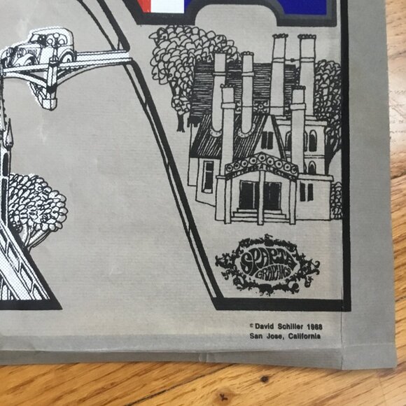 David Schiller London Music Pictorial Map Sparta Graphics Poster Print 1968 - Picture 6 of 15